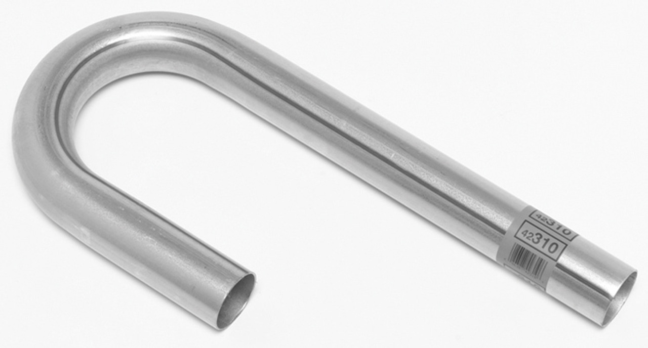 2in Aluminized J-Bend Pipe 3.5 Radius 16 Gauge