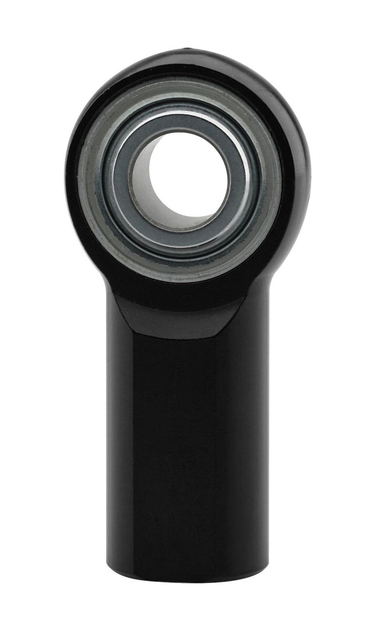 3/8 x 3/8-24 RH Female Alm Rod End Black