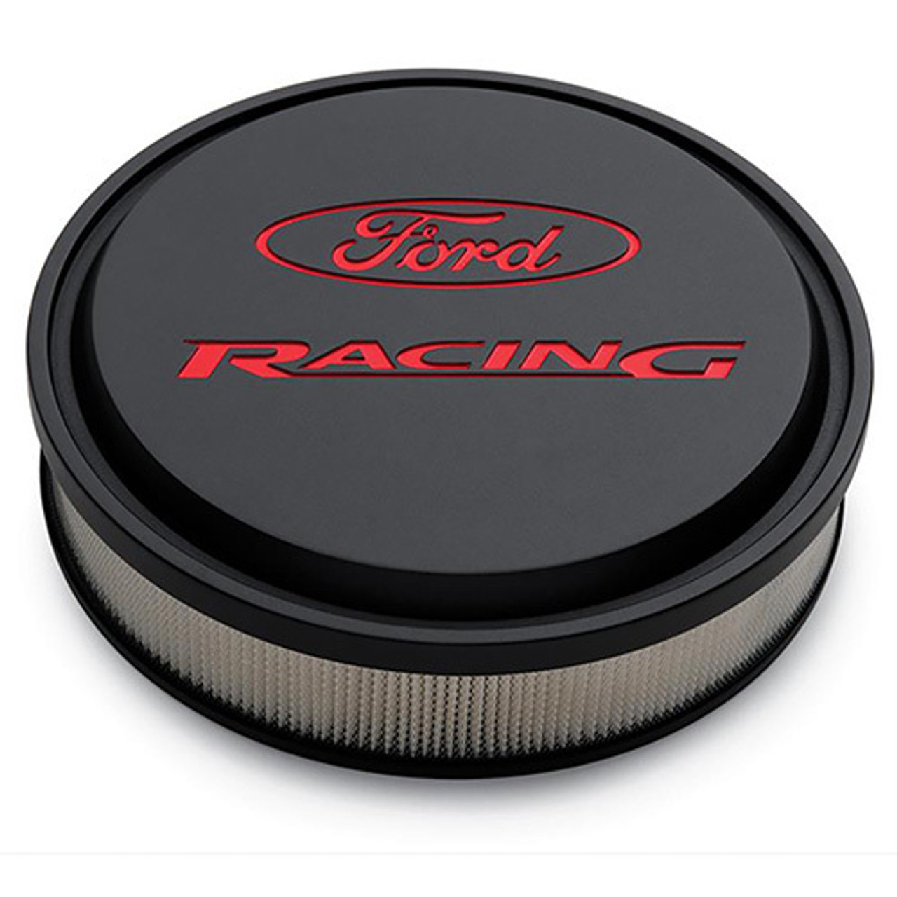 Aluminum - Black/Finish w/Red Ford Racing Logo