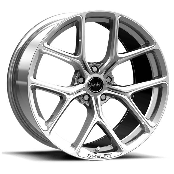 CHROME POWDER (HYPER SIL VER) FRONT AND REAR 20x9
