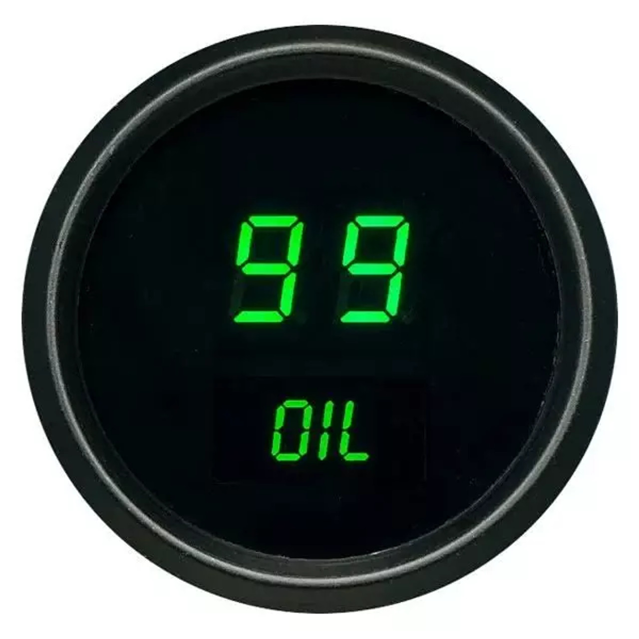 2-1/16 LED Digital Oil Pressure Gauge 0-99 PSI 2-1/16 LED Digital Oil Pressure Gauge 0-99 PSI