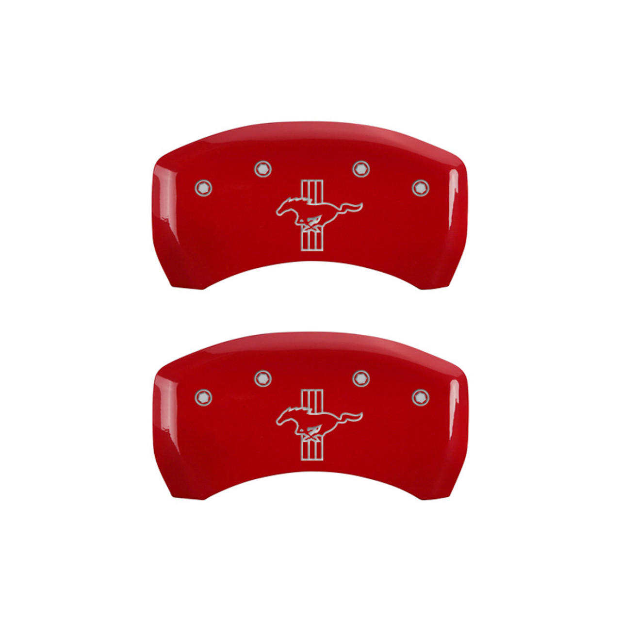 05-10 Mustang Caliper Covers Red