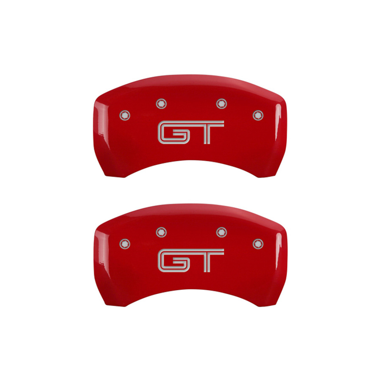 05-10 Mustang Caliper Covers Red