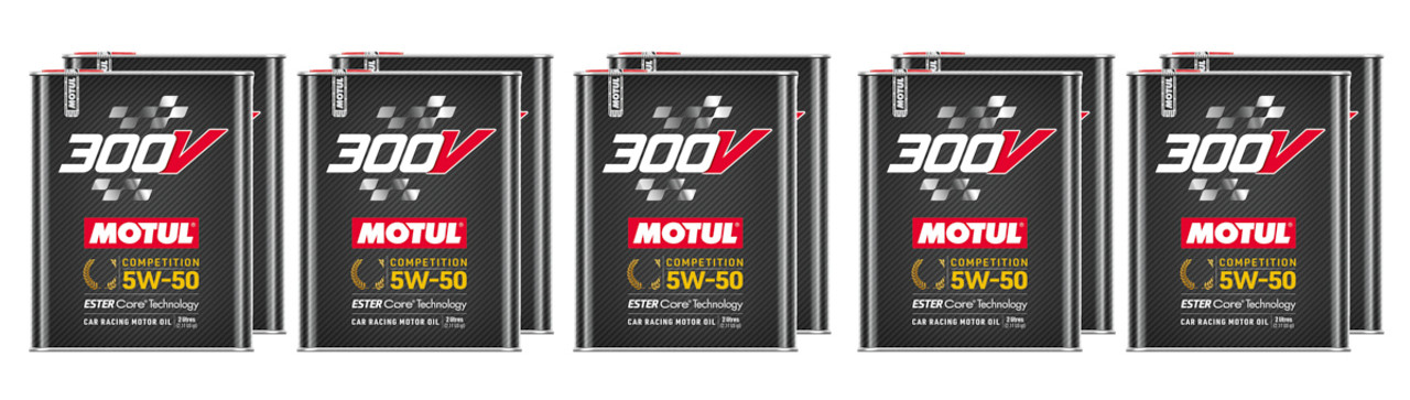 300V Competition Oil 5w50 Case 10 x 2 Liter