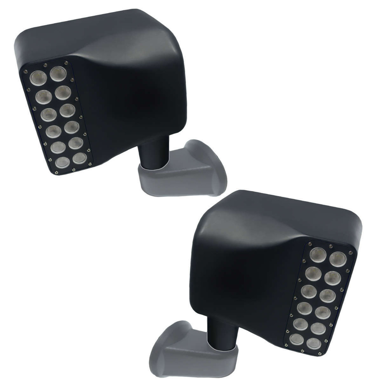 07-   Wrangler JK LED Side Mirrors Pair