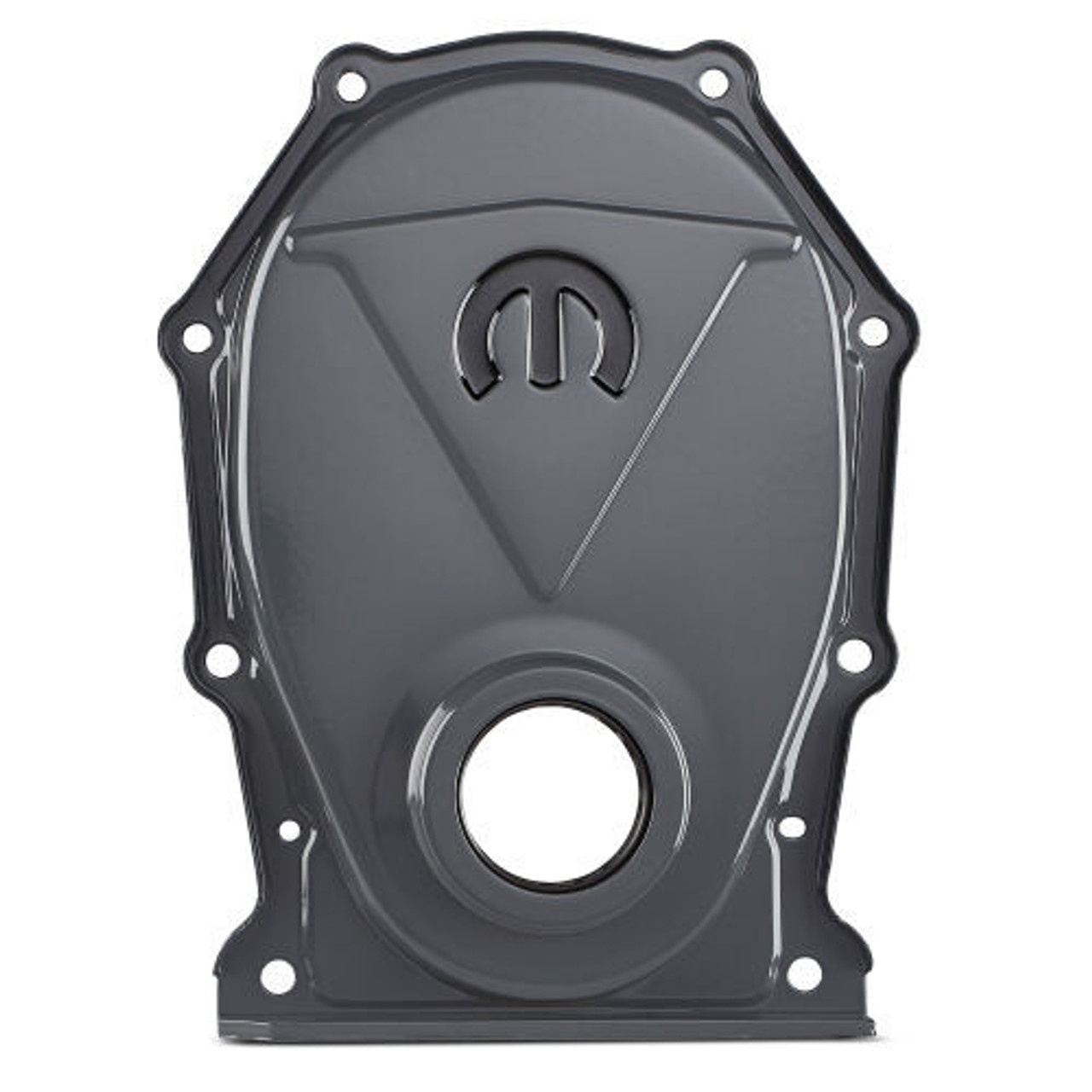 SB Mopar Timing Chain Cover Gray