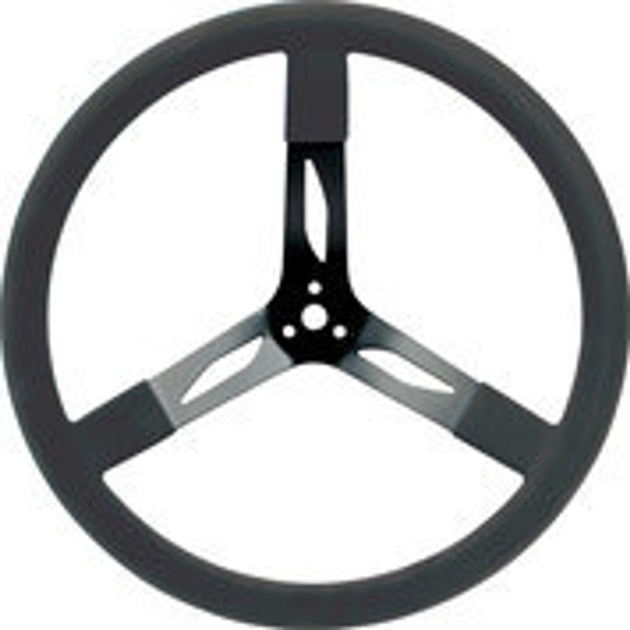 17in Steering Wheel Steel Black