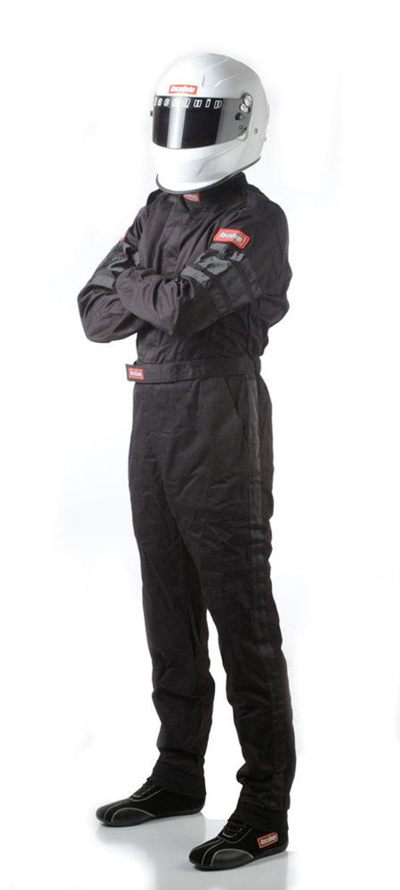 Black Suit Single Layer Med-Tall