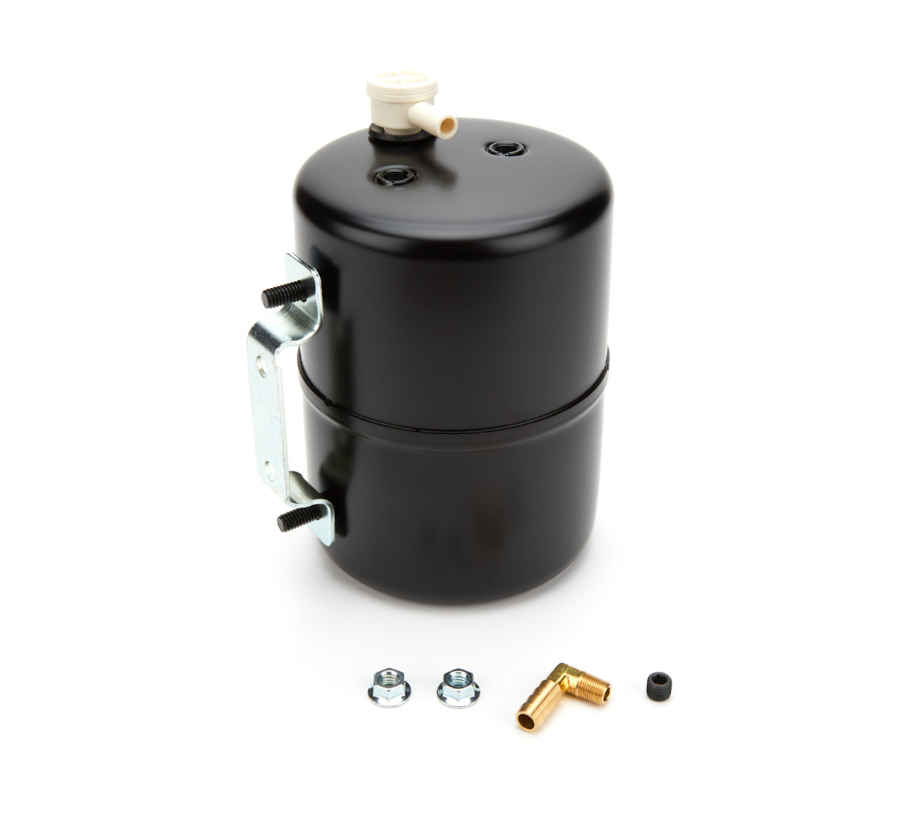 Black  Steel Vacuum Sys tem Reservoir Tank