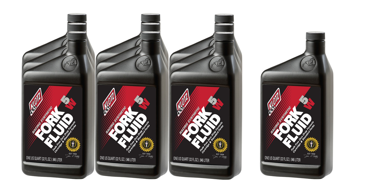 5W Racing Synthetic Shock Oil Case 10x1Qt 5W Racing Synthetic Shock Oil Case 10x1Qt