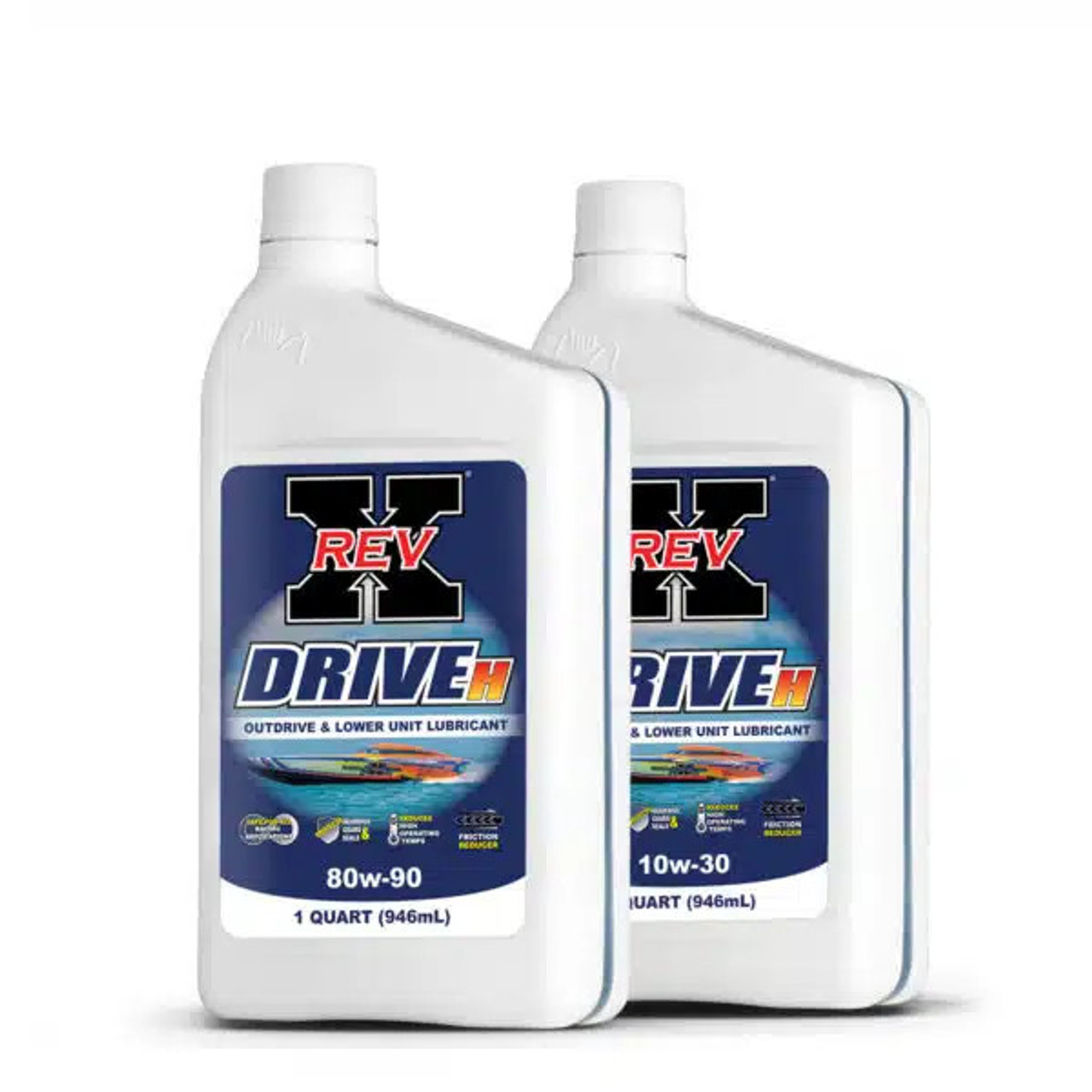 REV X DRIVE-H Marine Outdrive Gear Lube 80w90 1qt