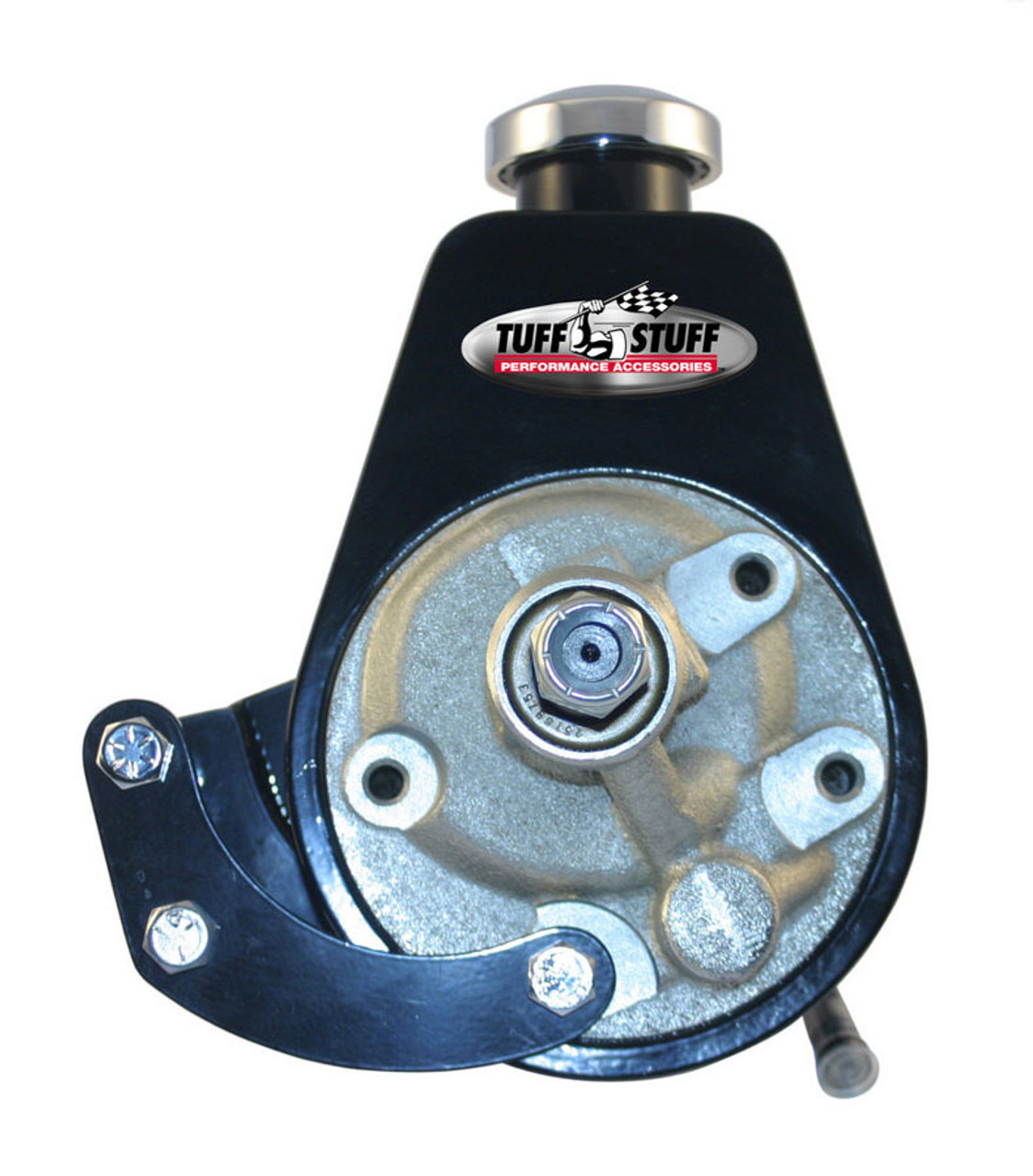 SBC Power Steering Brckt SWP Black SBC Power Steering Brckt SWP Black