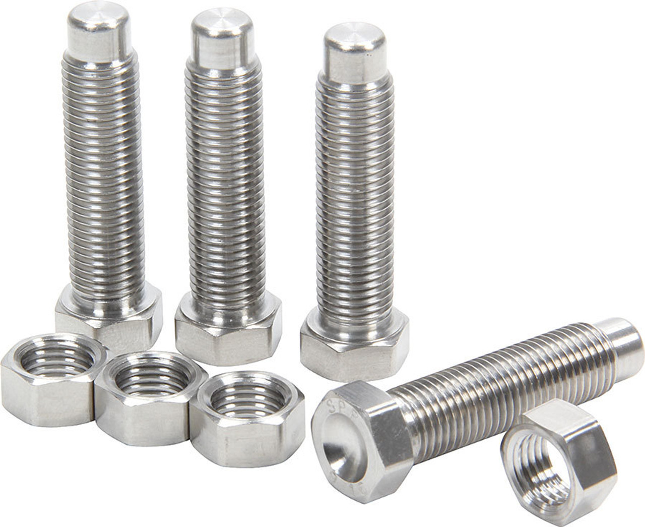 Includes: 4) 7/16-20 x 1-3/4 Bolts with 9/16 Hex 4) 7/16-20 Titanium Nuts with 9/16 Hex