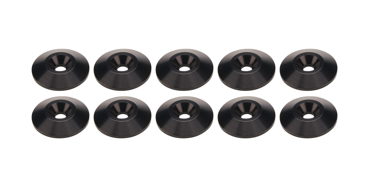 Countersunk Washer Black #10 10pk