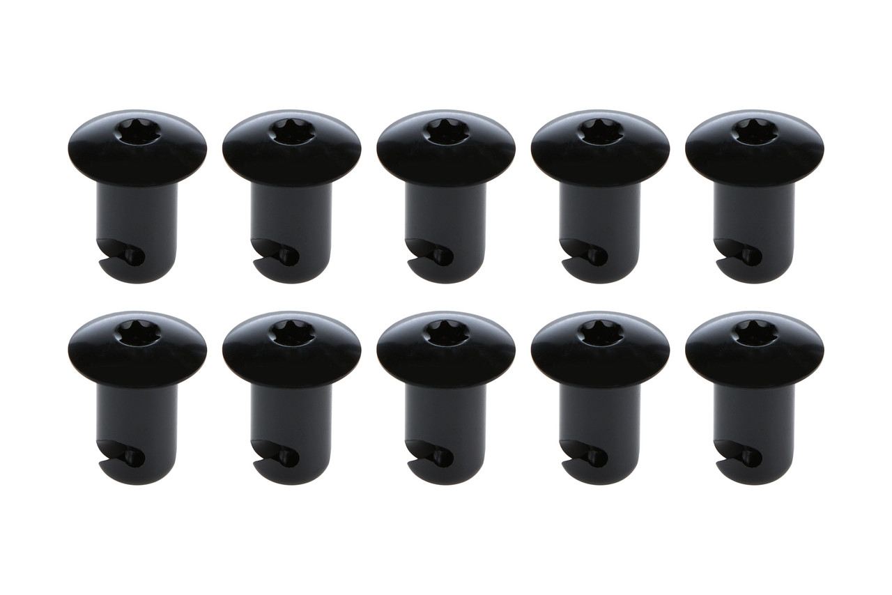 Oval Hd T-30 Torx Fast. 7/16 .550in 10pk Alum Bl