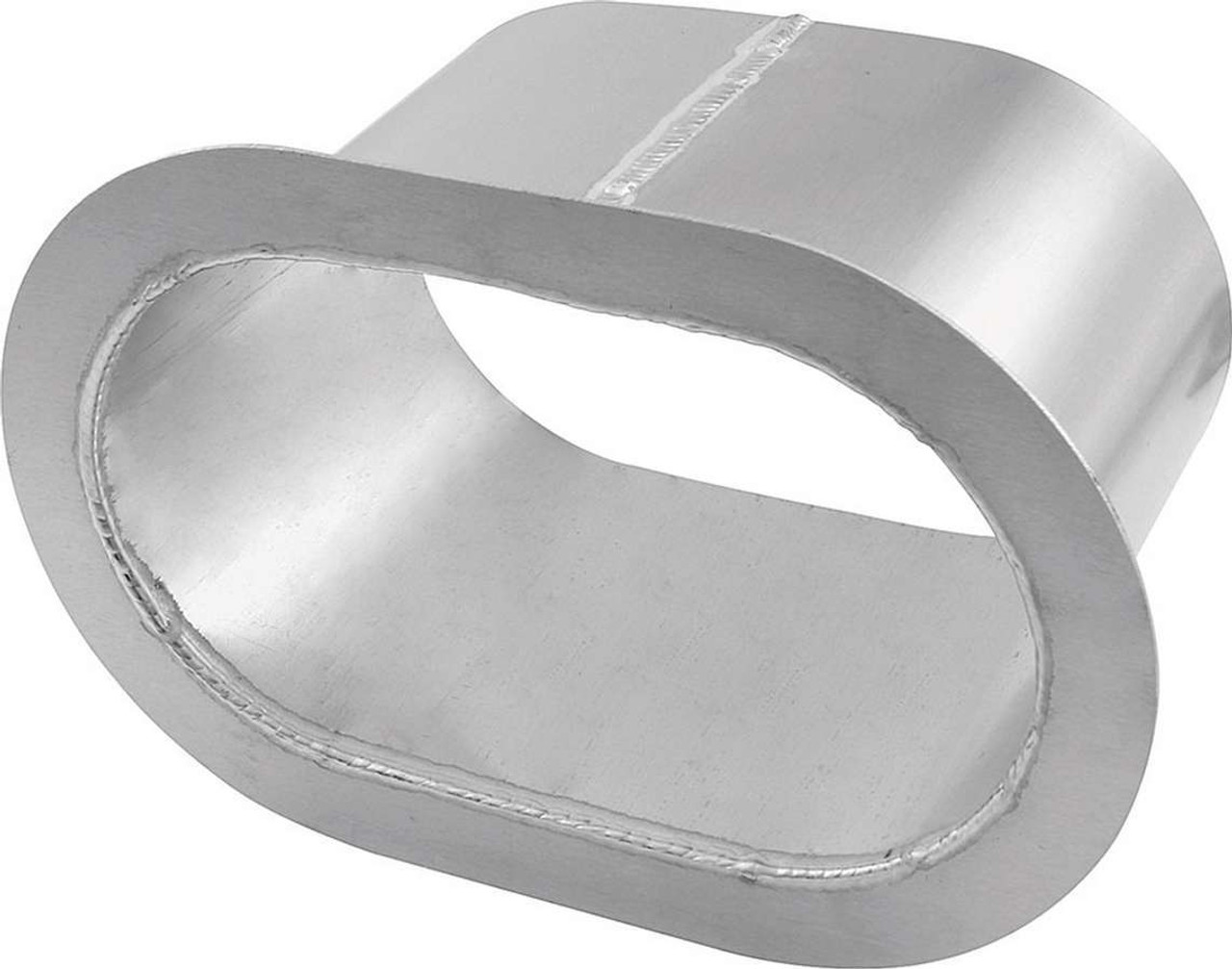 Inside tube diameter is approximately 5 x 9, commonly used for exiting two 3-1/2 exhaust pipes.
