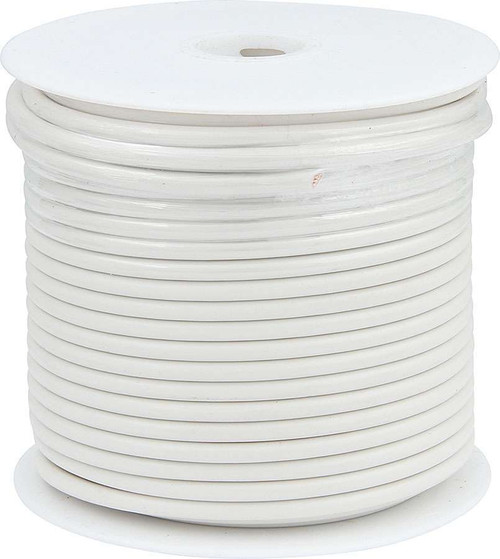 12 AWG White Primary Wire 100ft