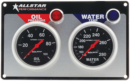 2 Gauge Panel A/M OP/WT Sport-Comp