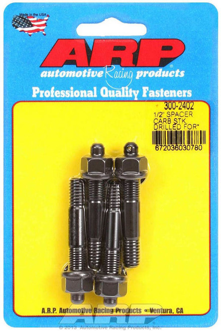 Carb Stud Kit - Drilled for 1/2in Spacer