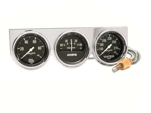 2-5/8 Chrm Mech Gauge Pn