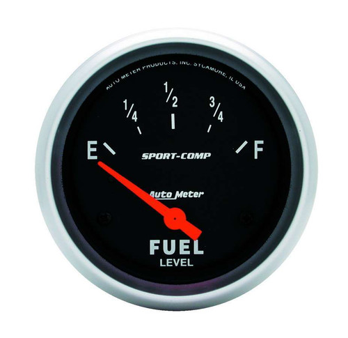 2-5/8in Sport Comp. Fuel Level Gauge 2-5/8in Sport Comp. Fuel Level Gauge