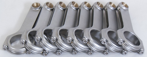 BBC 4340 Forged H-Beam Rods 6.660 w/L19 Bolts