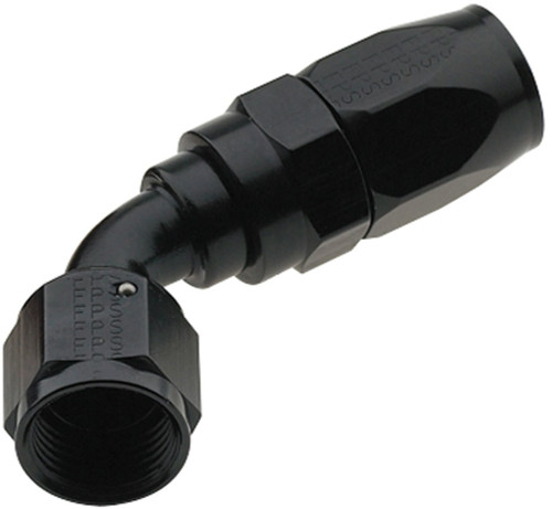 Hose Fitting #6 60 Deg Pro-Flow Black