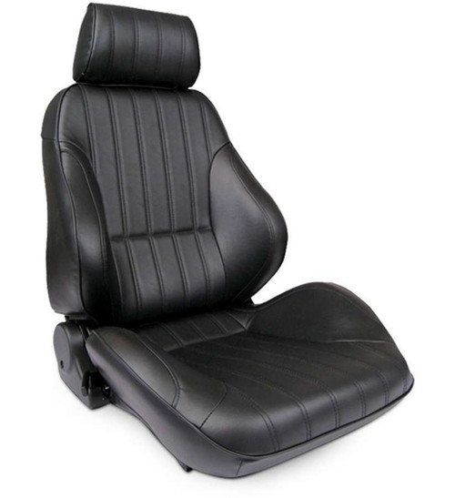 Rally Recliner Seat - RH - Black Leather