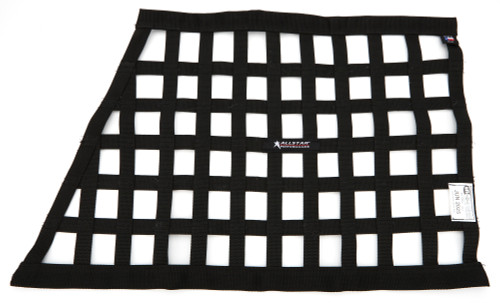 Window Net Border Style Angled Black SFI