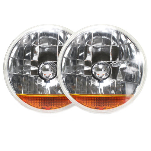 Snake-Eye 7in Inch Halog en Lens Assembly w/Amber