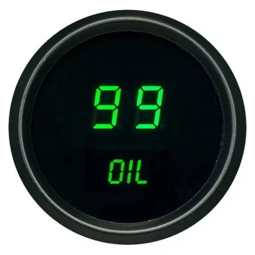 2-1/16 LED Digital Oil Pressure Gauge 0-99 PSI 2-1/16 LED Digital Oil Pressure Gauge 0-99 PSI
