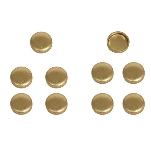 Brass Expansion Plugs 10pk 1.000 OD .281 Depth