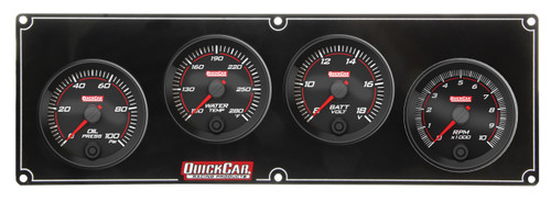 Redline 3-1 Gauge Panel OP/WT/Volt w/2-5/8in Tac