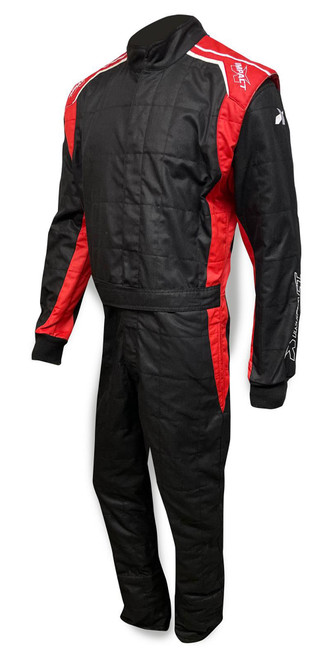 Suit Racer 2.0  1pc Large  Black/Red