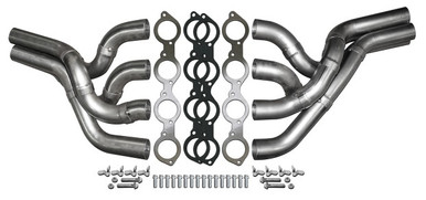 BBC Drag Race Header Kit - Side Exit/Weld-Up - 616 Motorsports