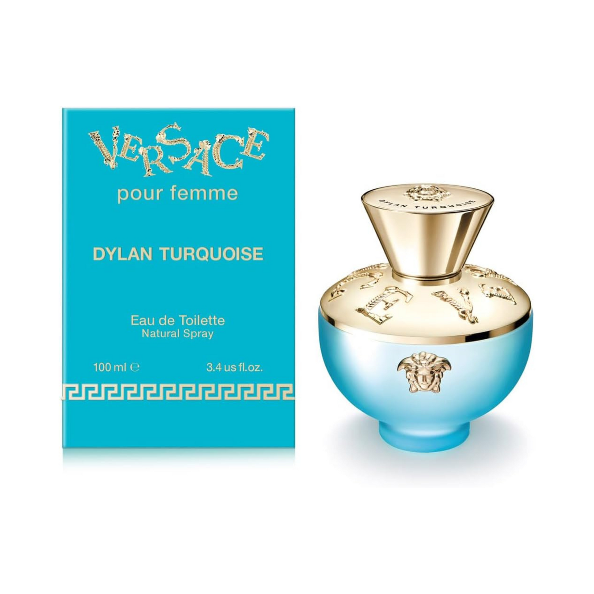 Versace Dylan Turquoise Eau de Toilette Fragrance for Ladies