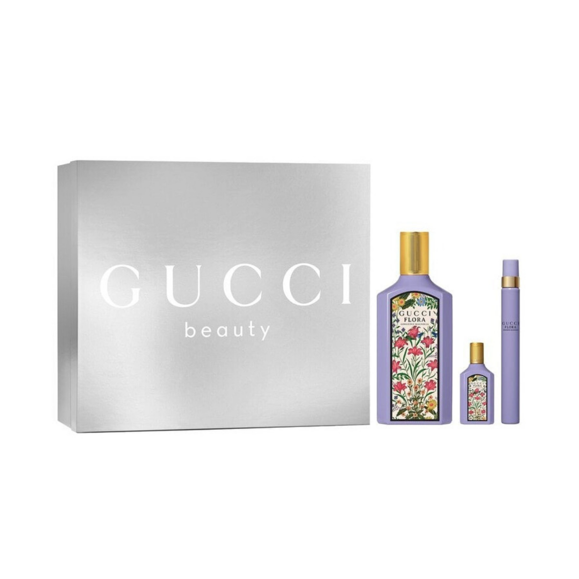 Gucci Flora Gorgeous Magnolia 3 Piece Gift Set for Ladies