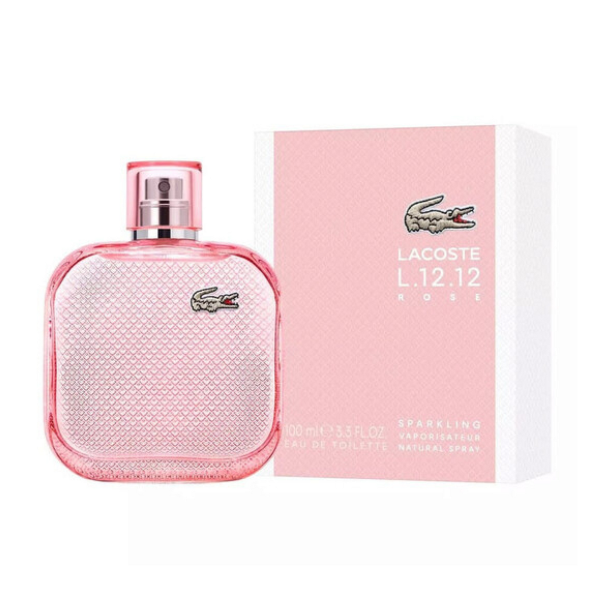 Lacoste L.12.12 Rose Sparkling Eau de Toilette Fragrance for Ladies