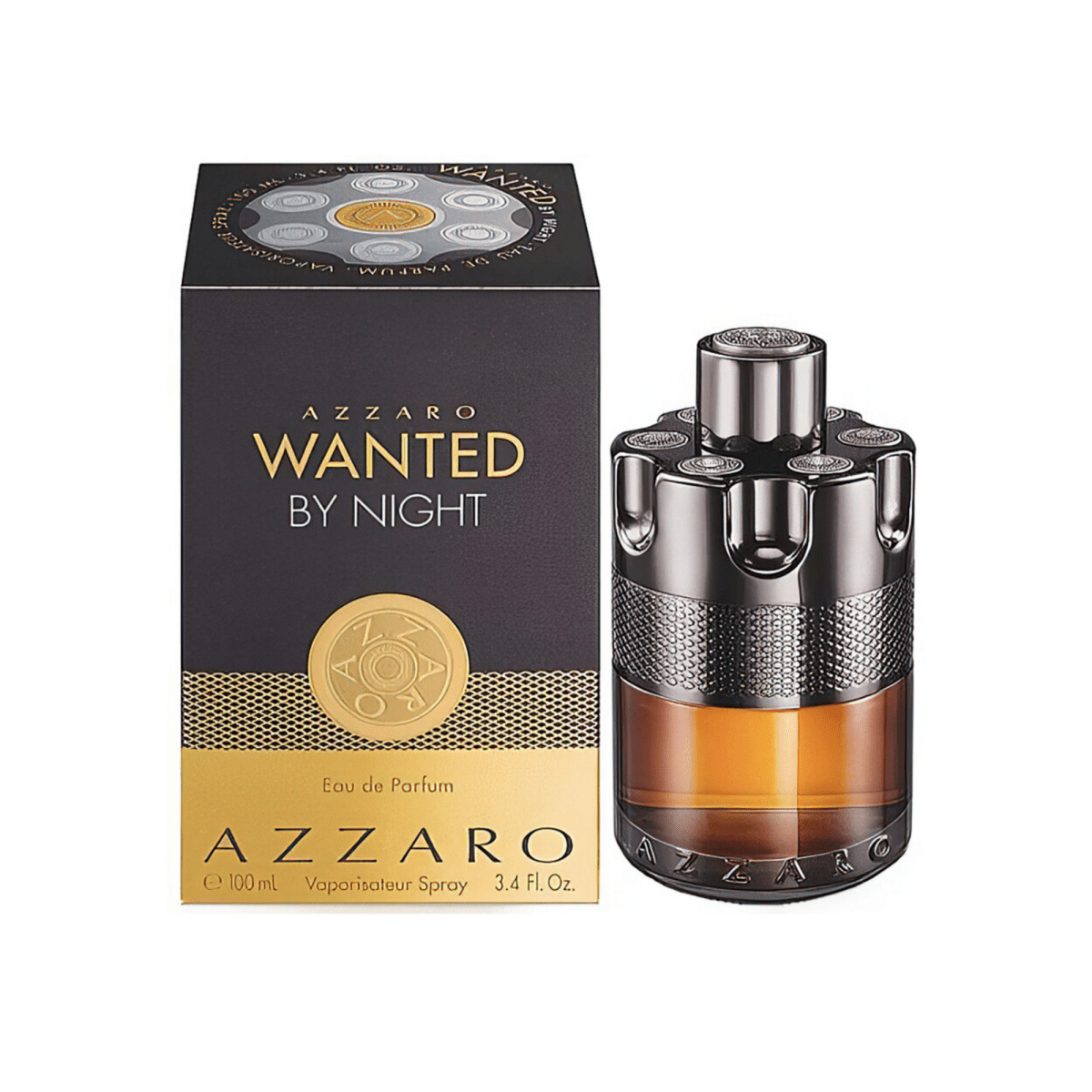 Azzaro Wanted by Night Eau de Parfum 3.38 oz Fragrance for Men