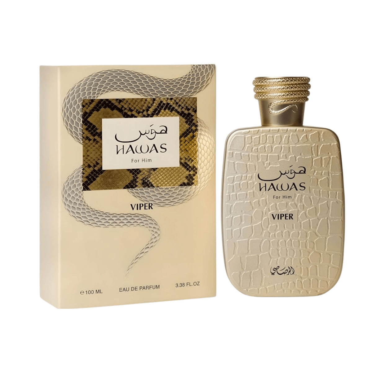 Rasasi Viper Eau de Parfum 3.38 oz Fragrance for Men