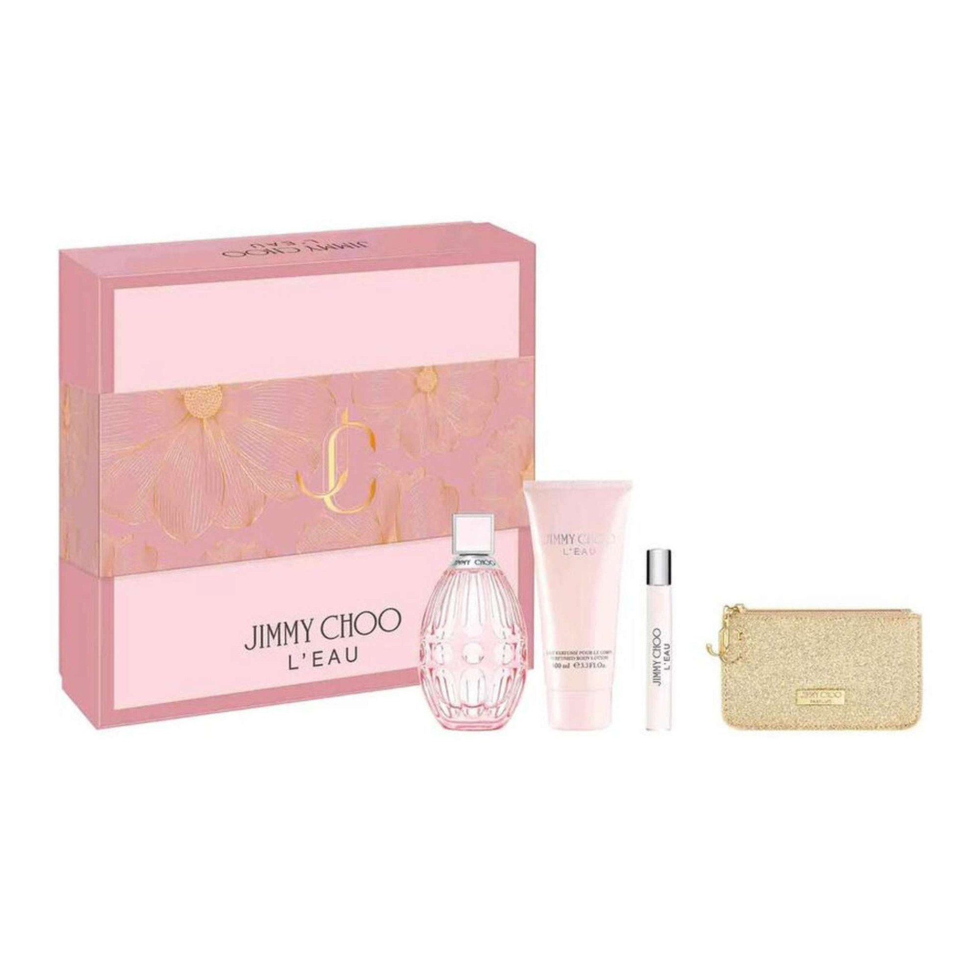 JIMMY CHOO L'EAU オードトワレ 40ml 3個セット Jimmy Choo L'eau Gift Set for Ladies
