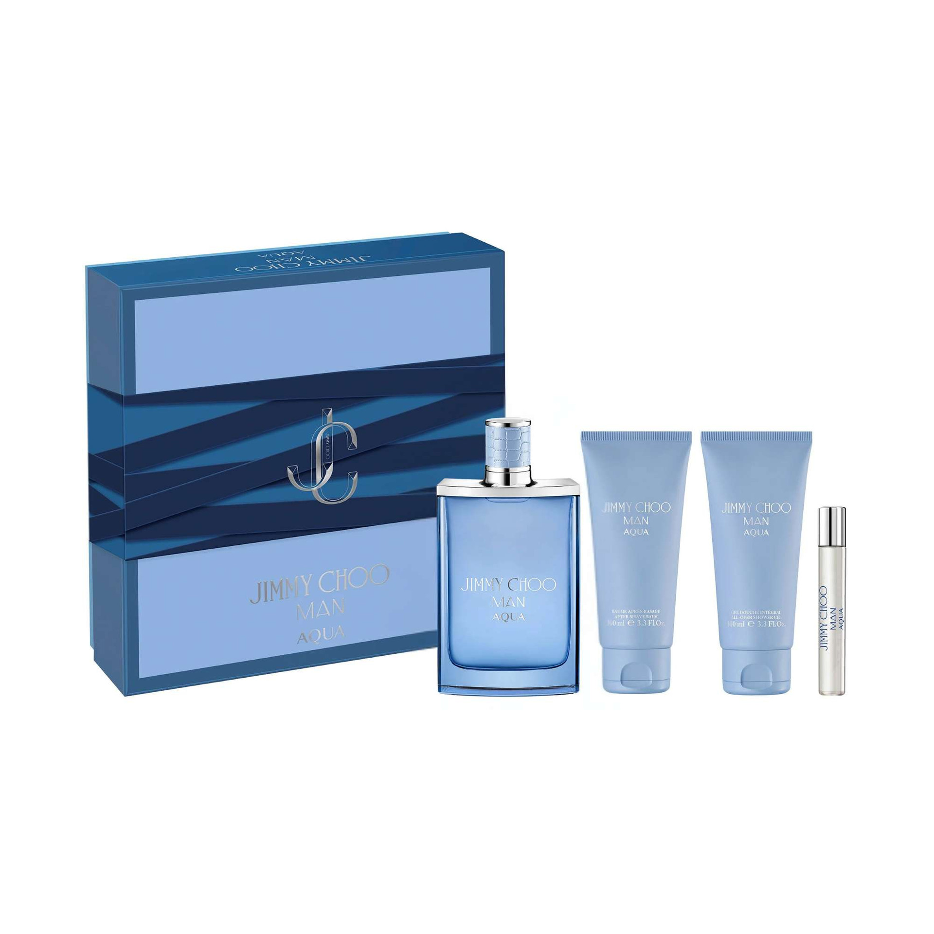 Jimmy Choo Man Aqua 4PCS Gift Set for Men