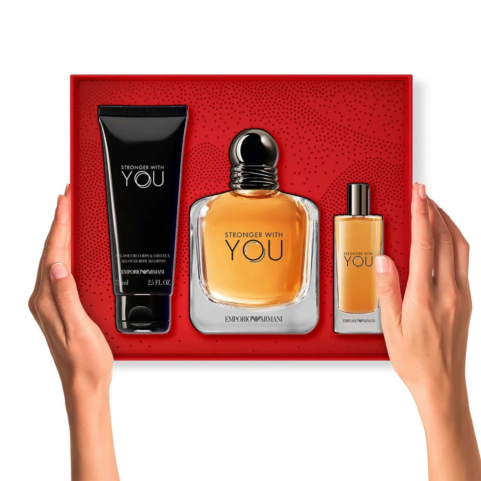 Giorgio Armani Stronger With You Emporio 3PCS Gift Set for Men