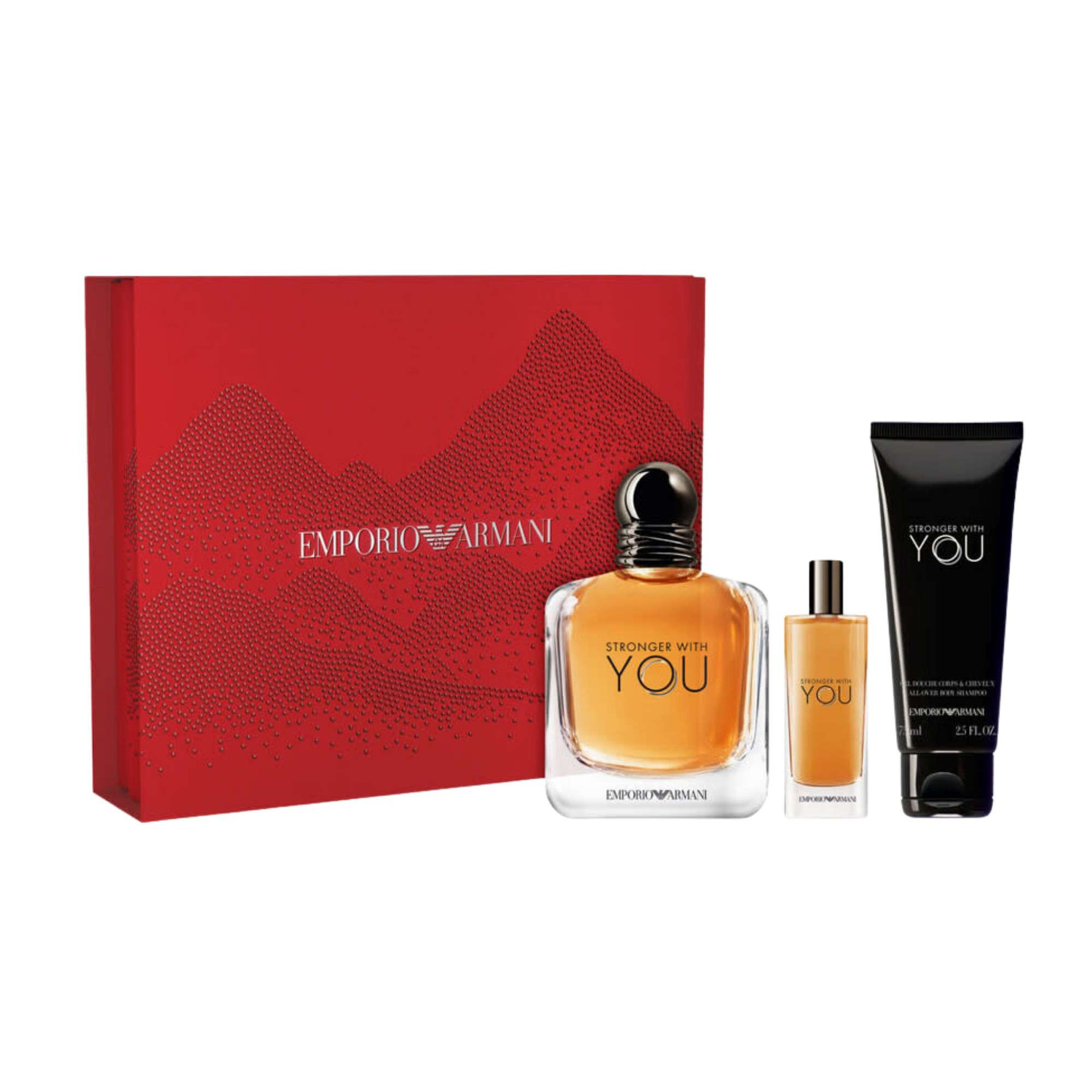 Giorgio Armani Stronger With You Emporio 3PCS Gift Set for Men