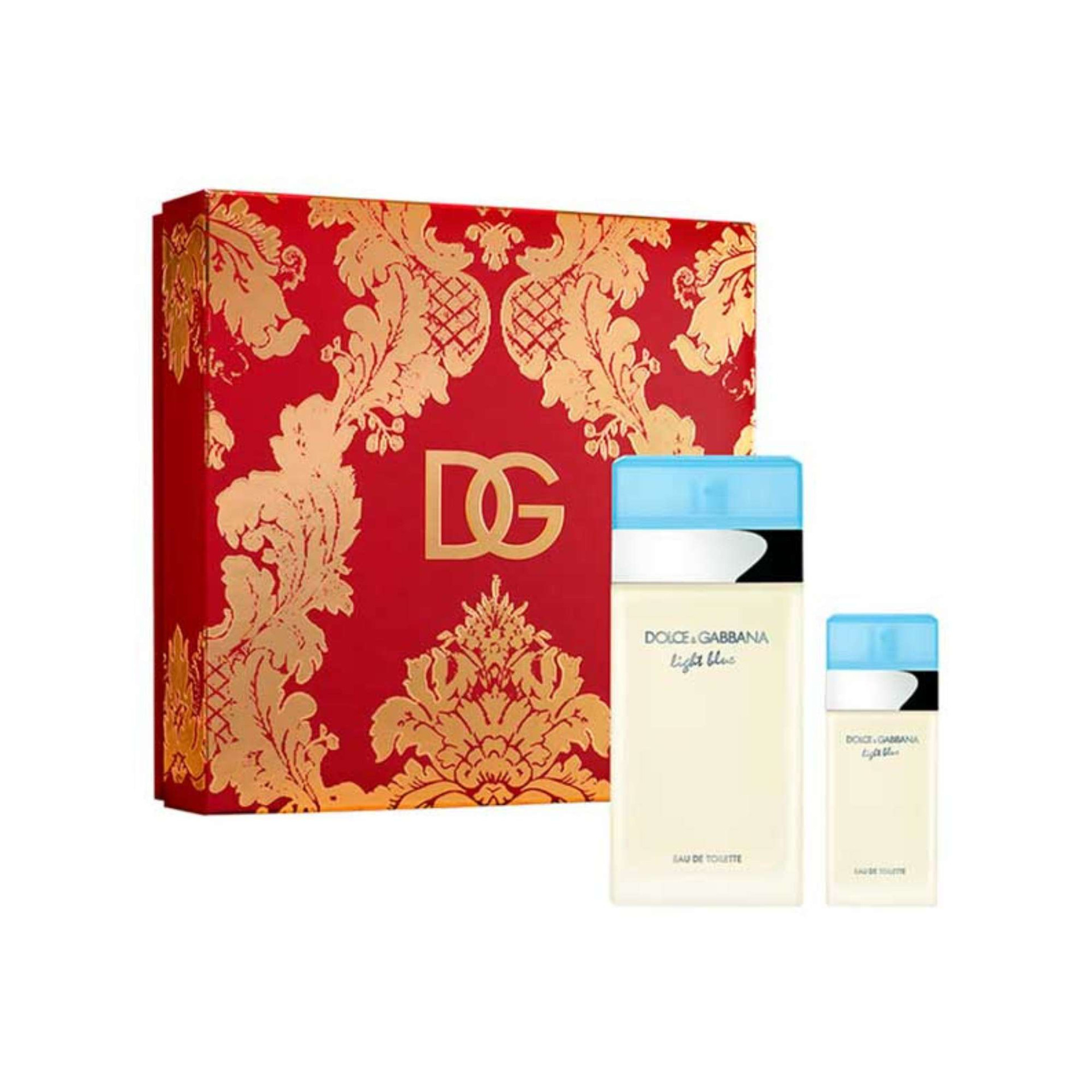 dolce&gabbana light blue set