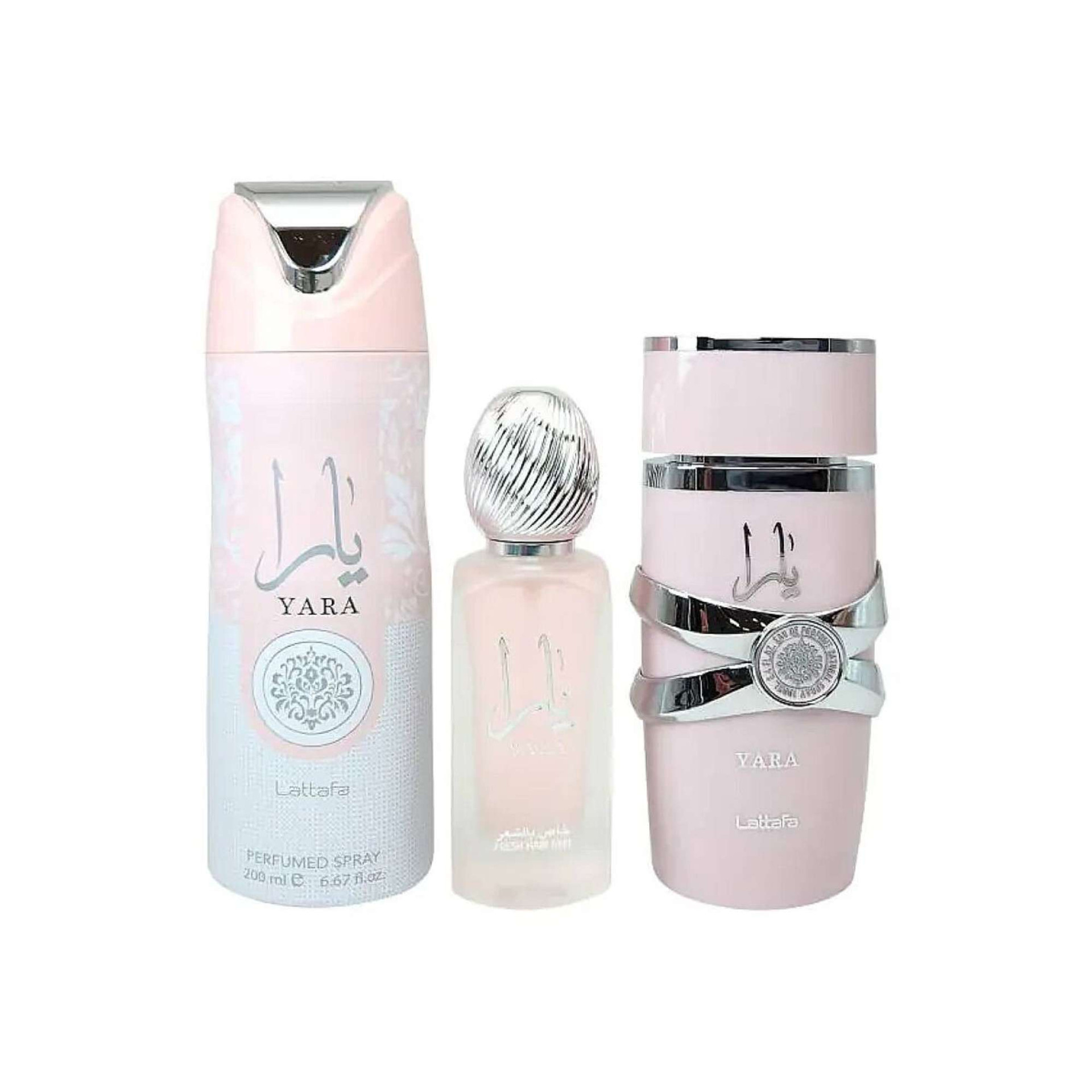 Lattafa Yara 3 PCS Gift Set for Ladies