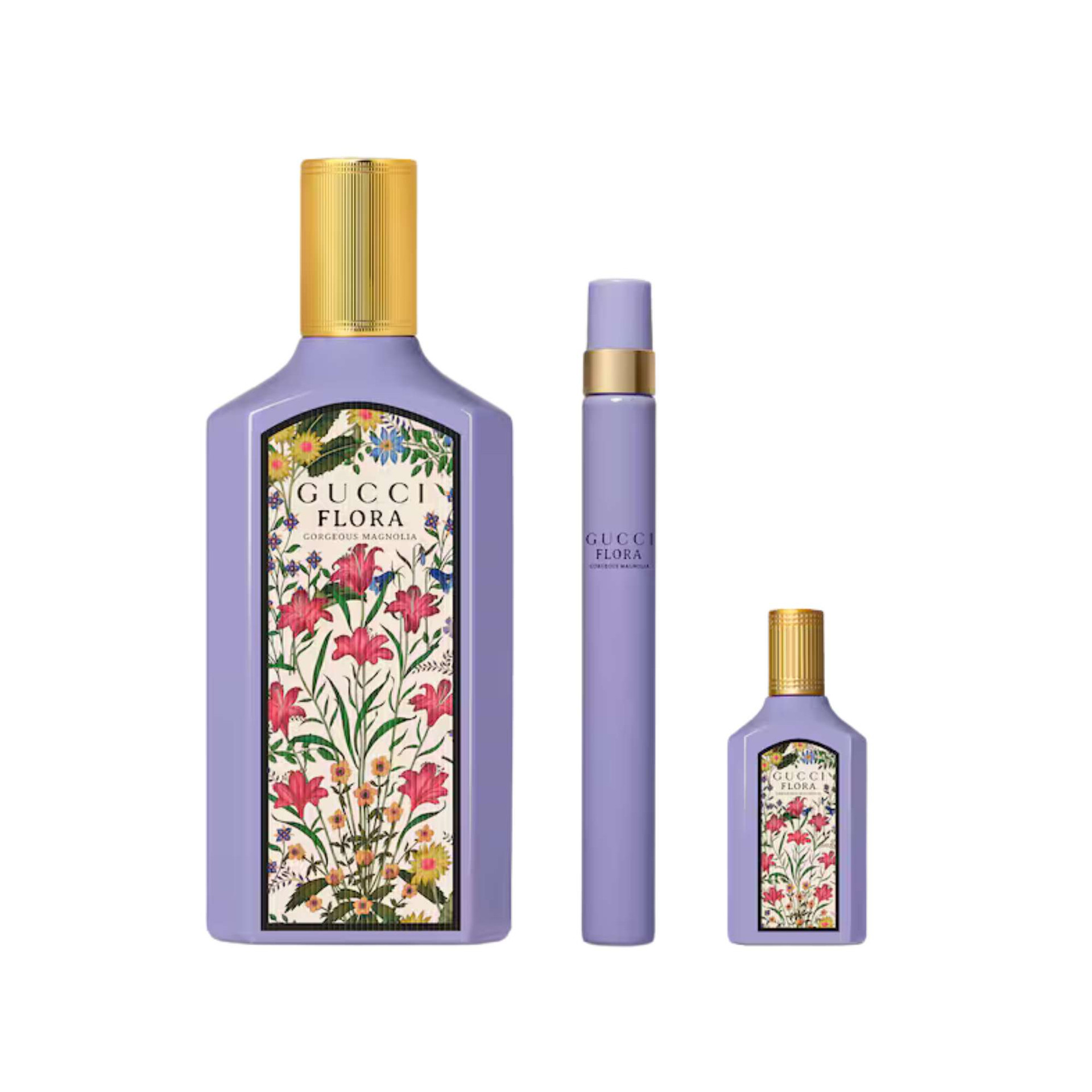 Gucci Flora Gorgeous Magnolia 3 Piece Gift Set for Ladies