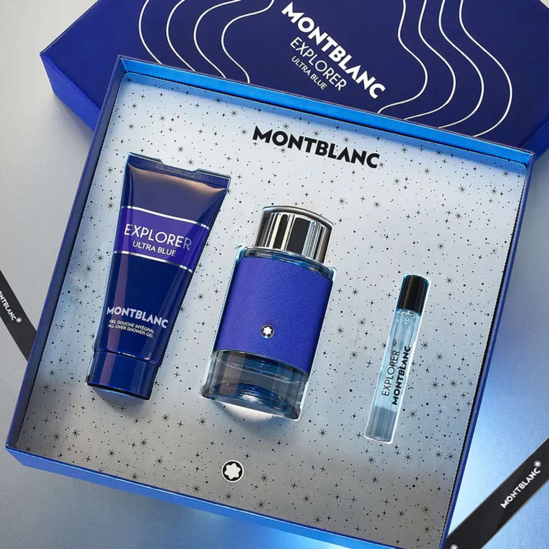 Montblanc Explorer Ultra Blue Gift Set Men