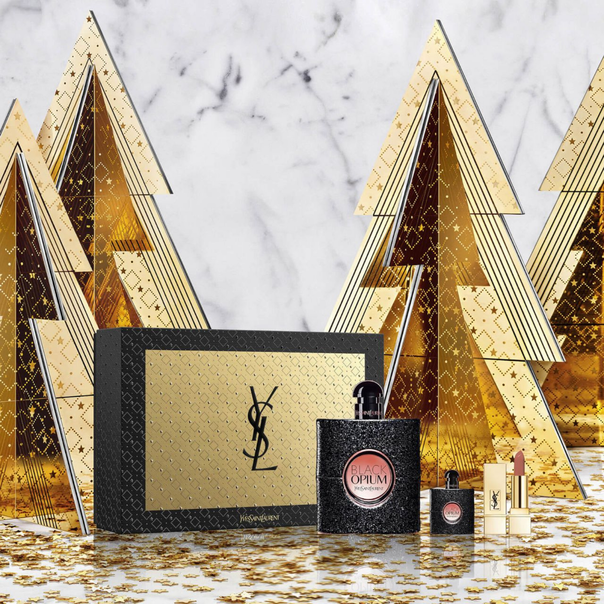 Yves Saint Laurent Black Opium セット Yves Saint Laurent X24 Black Opium Edp 90ml Set | David Jones