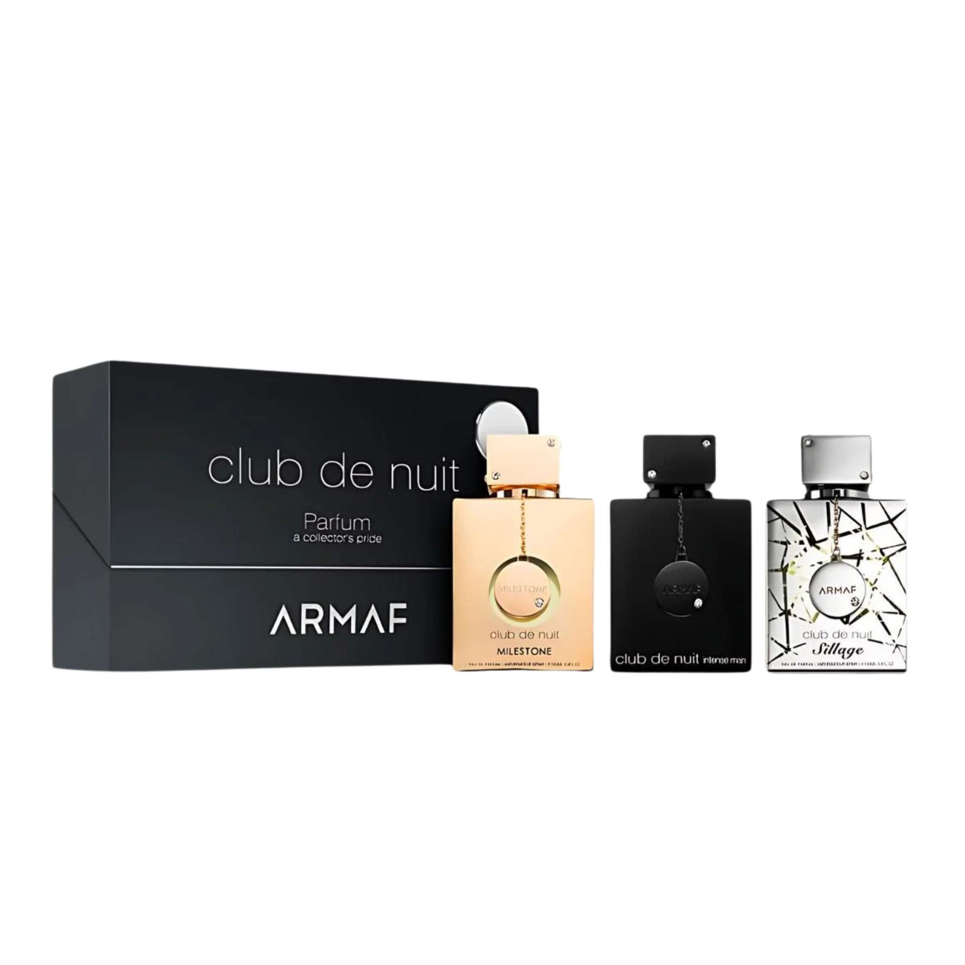 Armaf Club De Nuit 3 PCS Gift Set for Mens